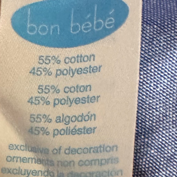 Blue Long sleeve unicorn dress - Picture 3 of 4